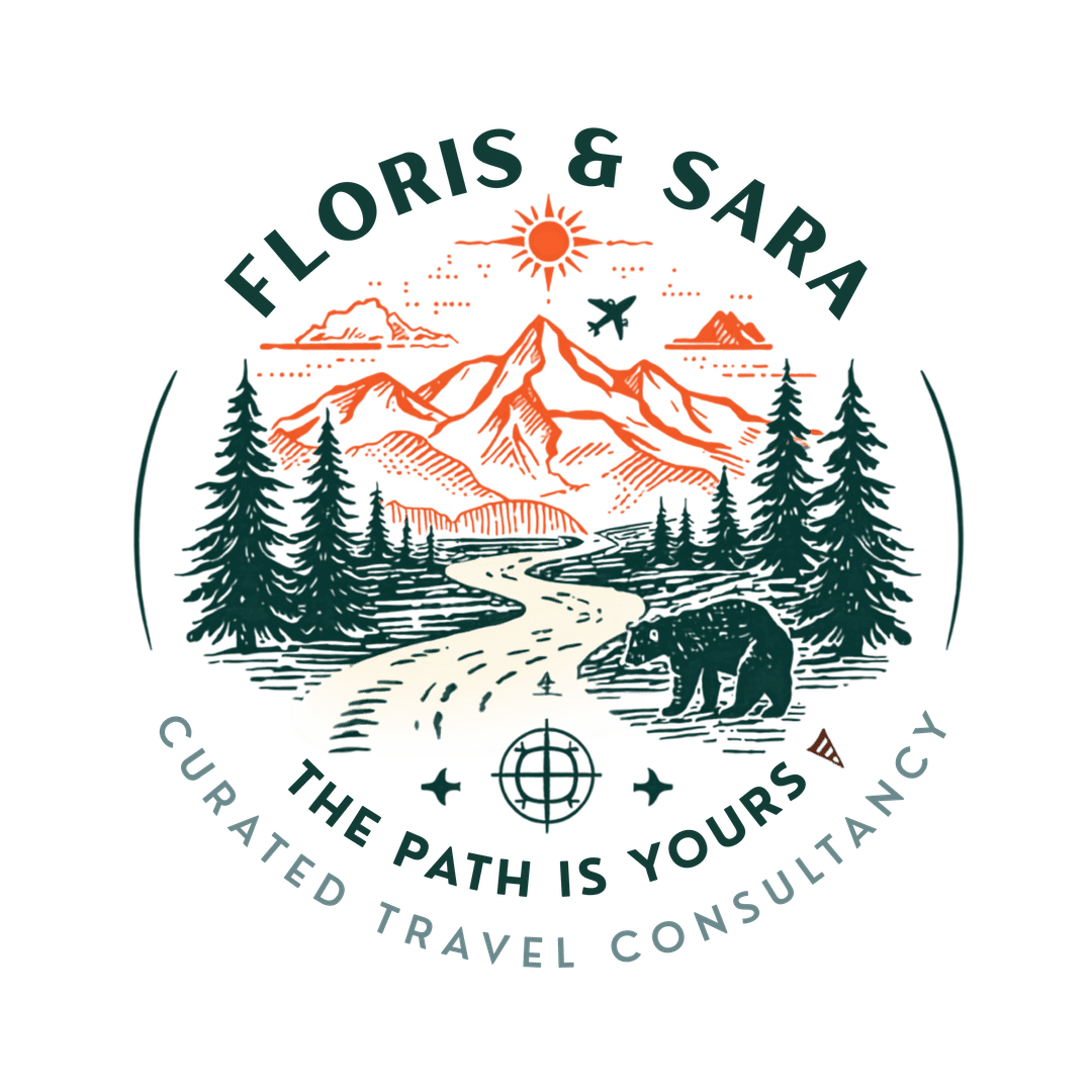 Postcards by Floris & Sara — vintage travel badge